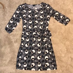Banana republic dress with tie waist